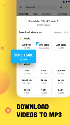 Snaptube YouTube downloader & MP3 converter android App screenshot 4